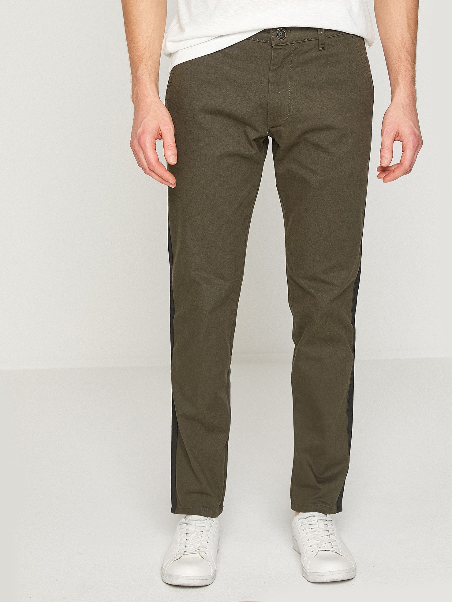 

Брюки Koton 8YAM41786BW-801  Khaki, Брюки Koton 8YAM41786BW-801 38 Khaki