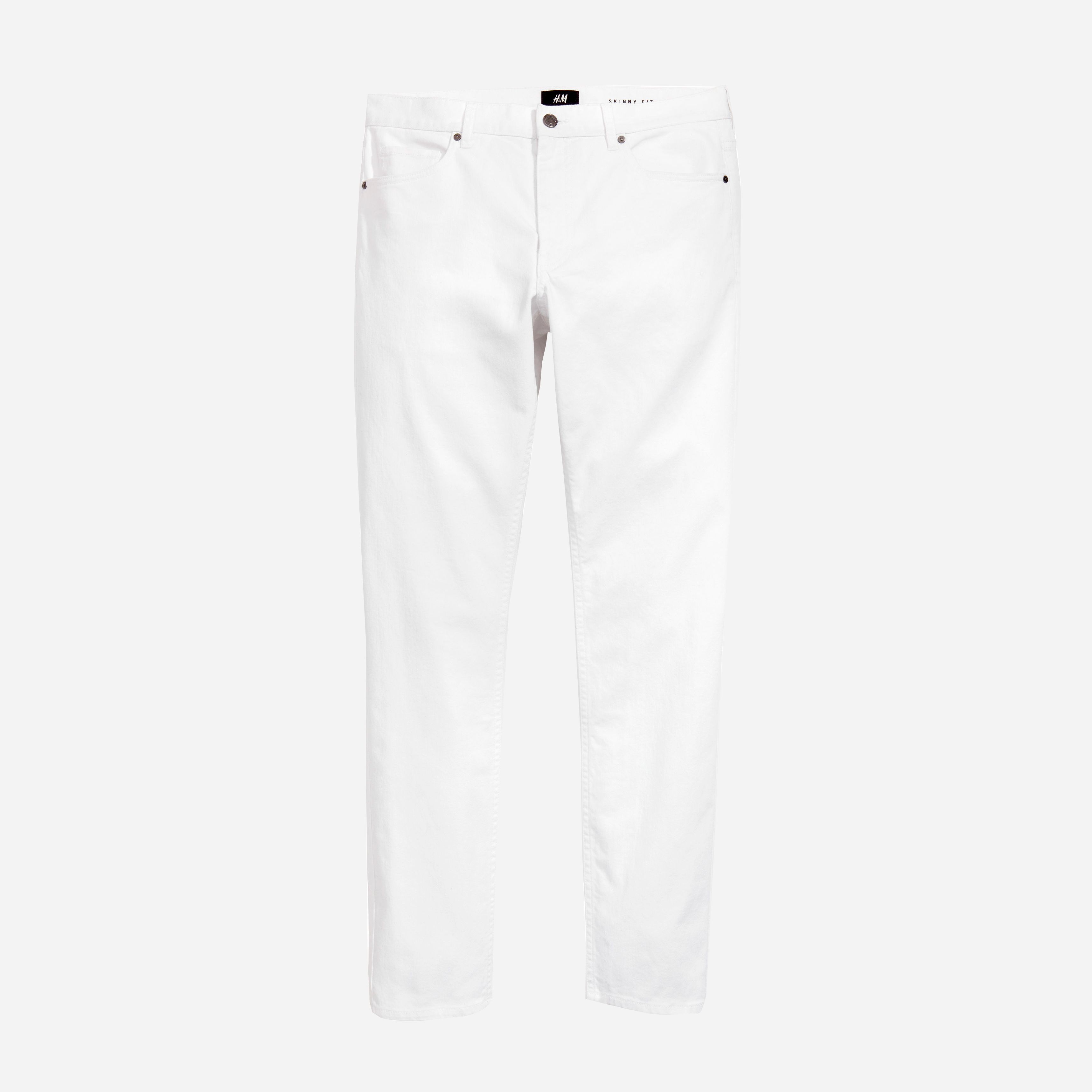 

Брюки H&M 4161577-ACTS 28 Белые