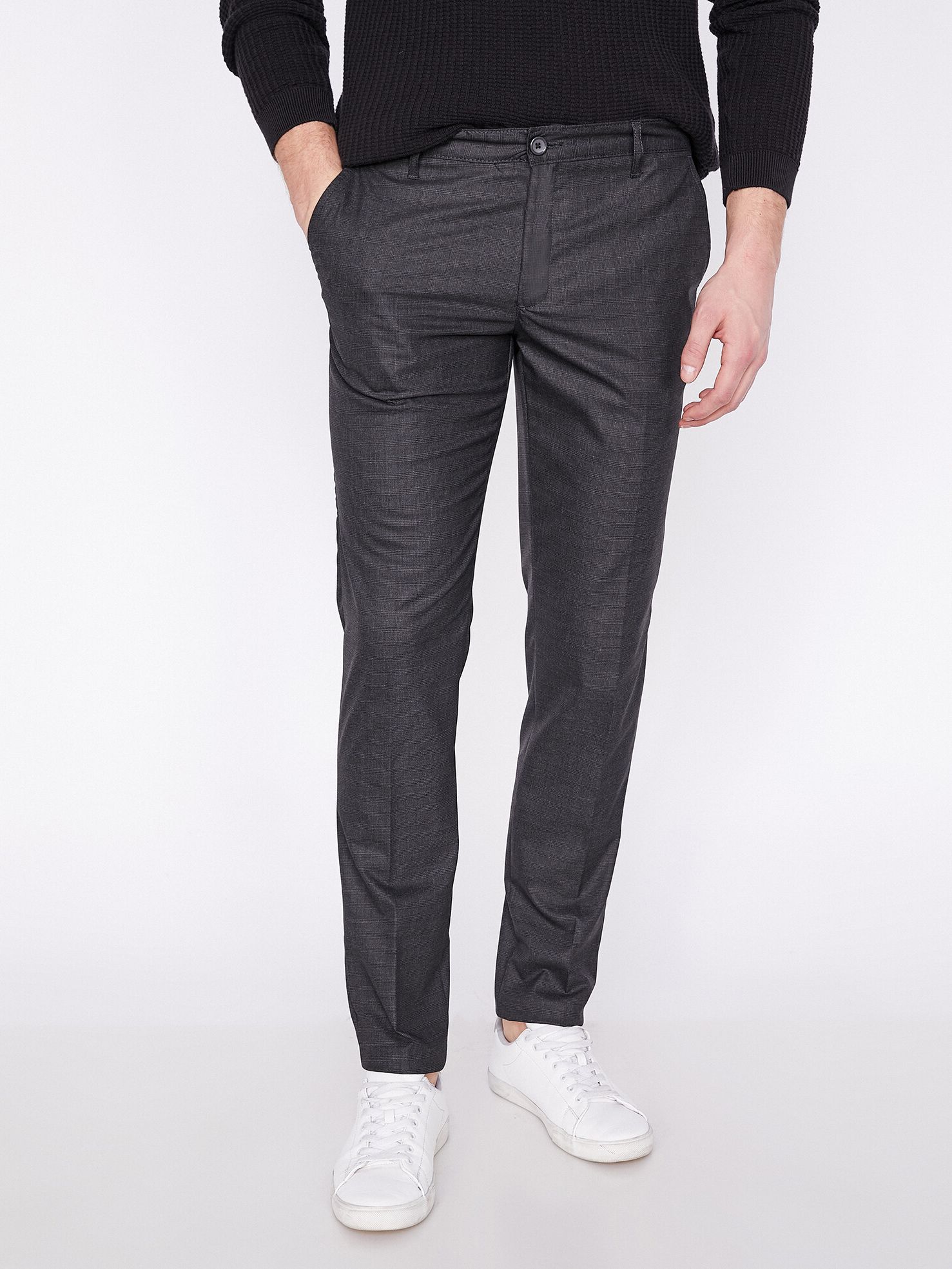 

Брюки Koton 9KAM41682NW  Antracite check, Брюки Koton 9KAM41682NW 44 Antracite check