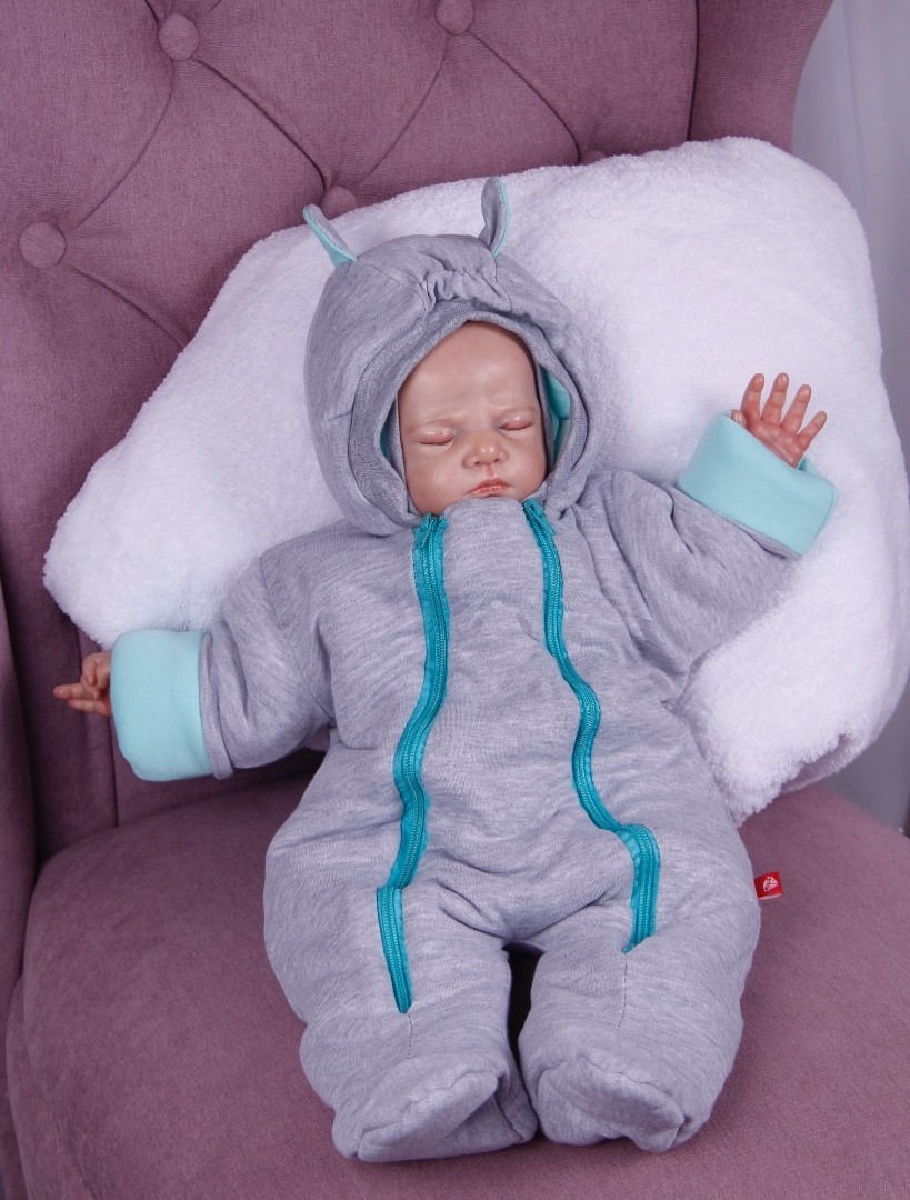 

Brilliant Baby Комбинезон Mini утепленный (ментоловый) 74