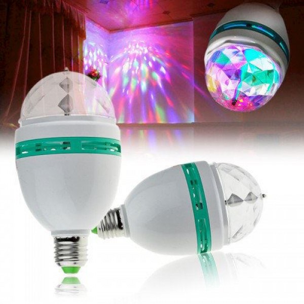 

Диско лампа для вечеринок, светодиодная лампа, светомузыка LED 7en Mini Party Light Lamp