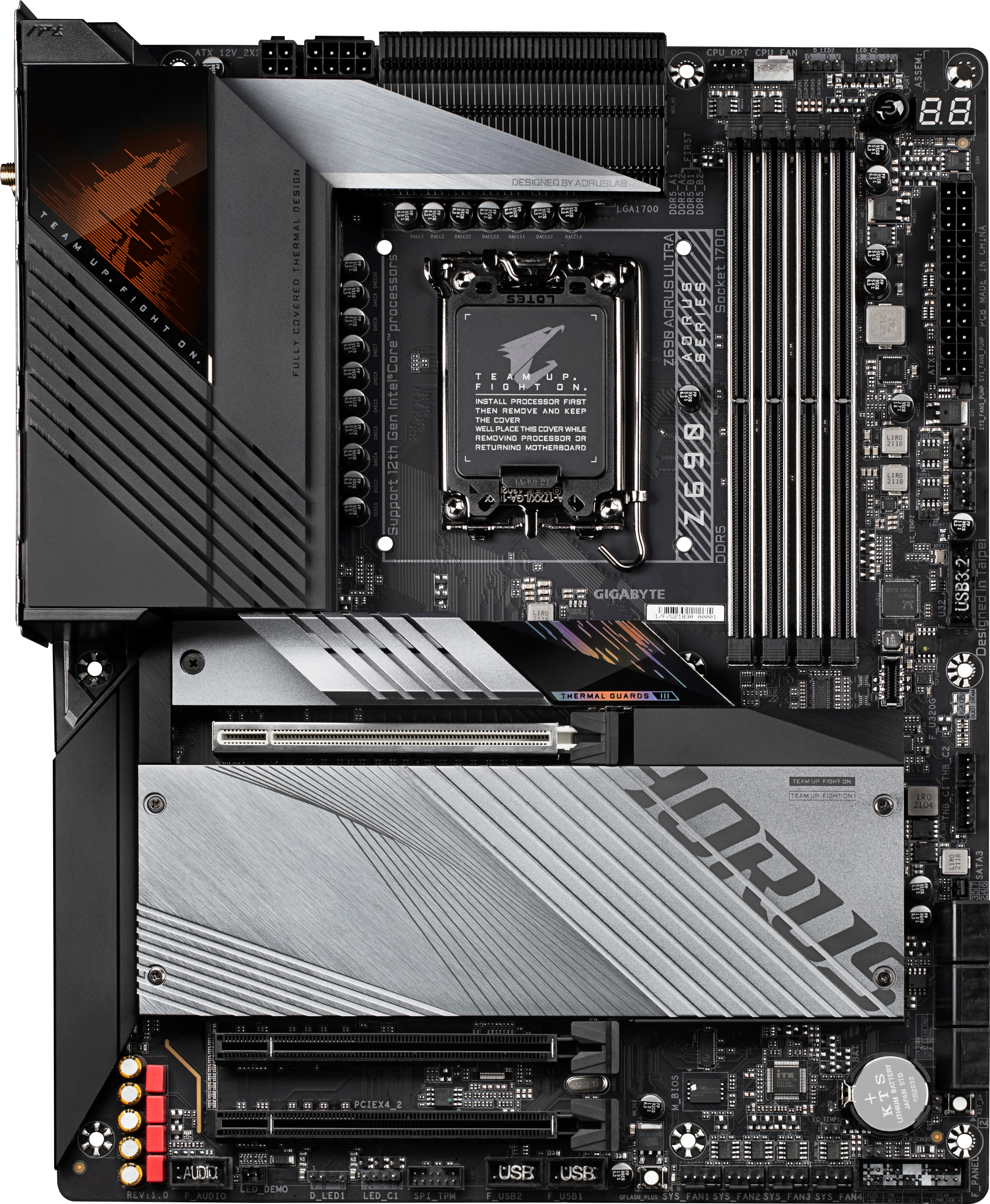 

Материнская плата Gigabyte Z690 Aorus Ultra (s1700, Intel Z690, PCI-Ex16)