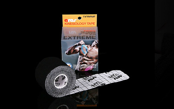 

Корейский кинезио тейп ARES TAPE EXTREME 5м, чёрный