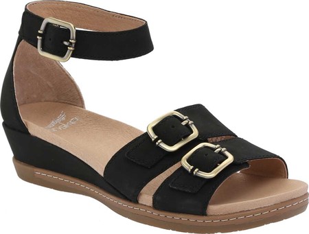 

Женские босоножки Dansko Astrid Ankle Strap Sandal Black Milled Nubuck 37
