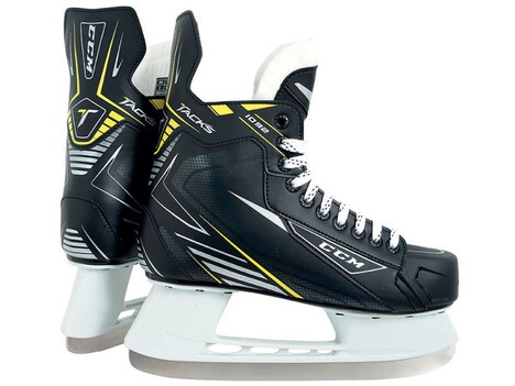 

Коньки CCM TACKS 1052 SR взрослые, Размер 46, черный/желтый, 1052-SR-46