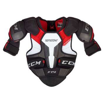 

Нагрудник CCM Jetspeed FT4 SR взрослый, Размер XL, черный/белый/красный, FT4SHO-SR-XL