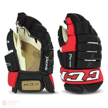 

Краги CCM TACKS 4R PRO SR взрослые, Размер 15", черный/белый/красный, 4RPRO-SR-15