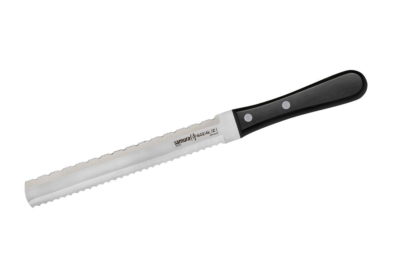 

Нож кухонный для замороженных продуктов и хлеба Samura Harakiri, 180 мм
