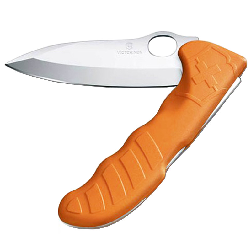 

Нож складной Victorinox Hunter Pro One Hand (130мм), оранжевый, чехол 0.9410.9