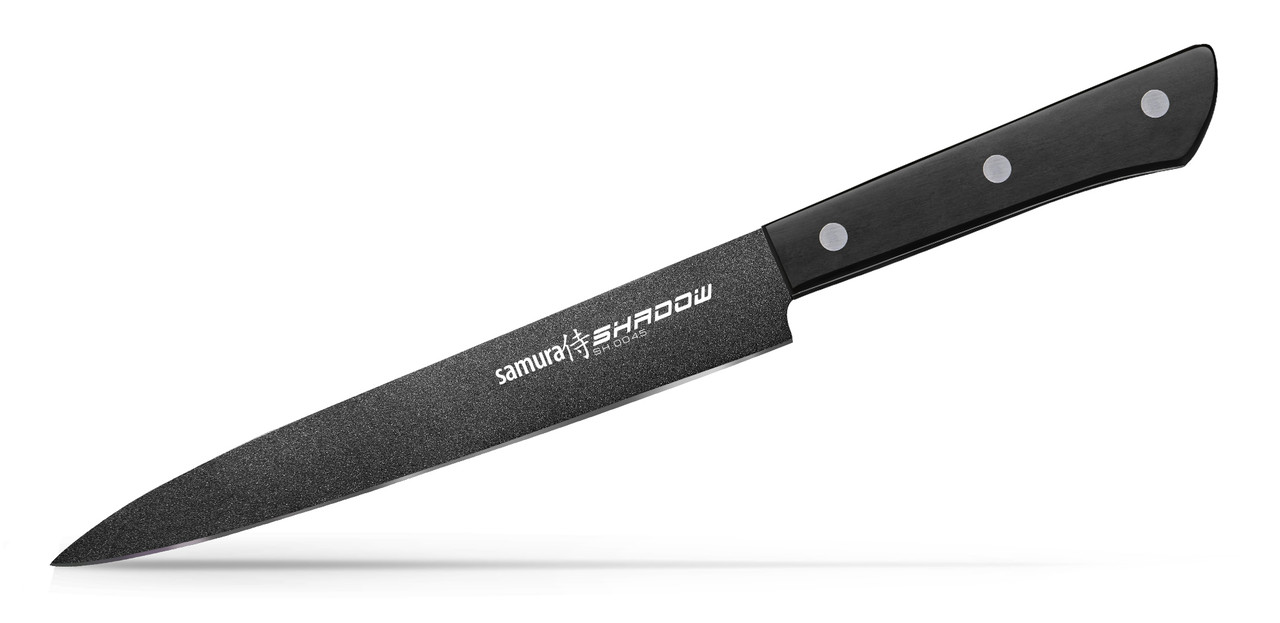 

Нож кухонный для тонкой нарезки Samura Shadow, 196 мм
