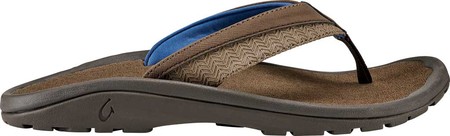 

Мужские вьетнамки, сланцы OluKai Ohana Koa Flip Flop Espresso/Mustang Synthetic 41