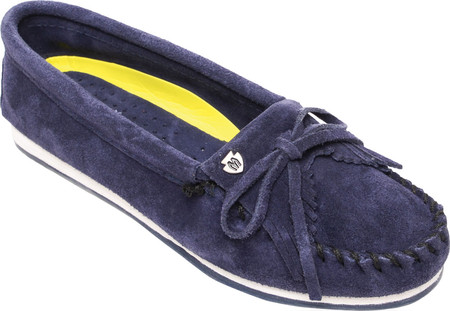 

Женские туфли Minnetonka Kilty Plus Moccasin Navy Suede 37