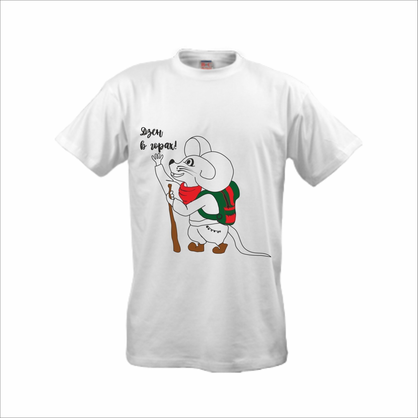 

Футболка Vivay Дзен в горах М Белая (4764)