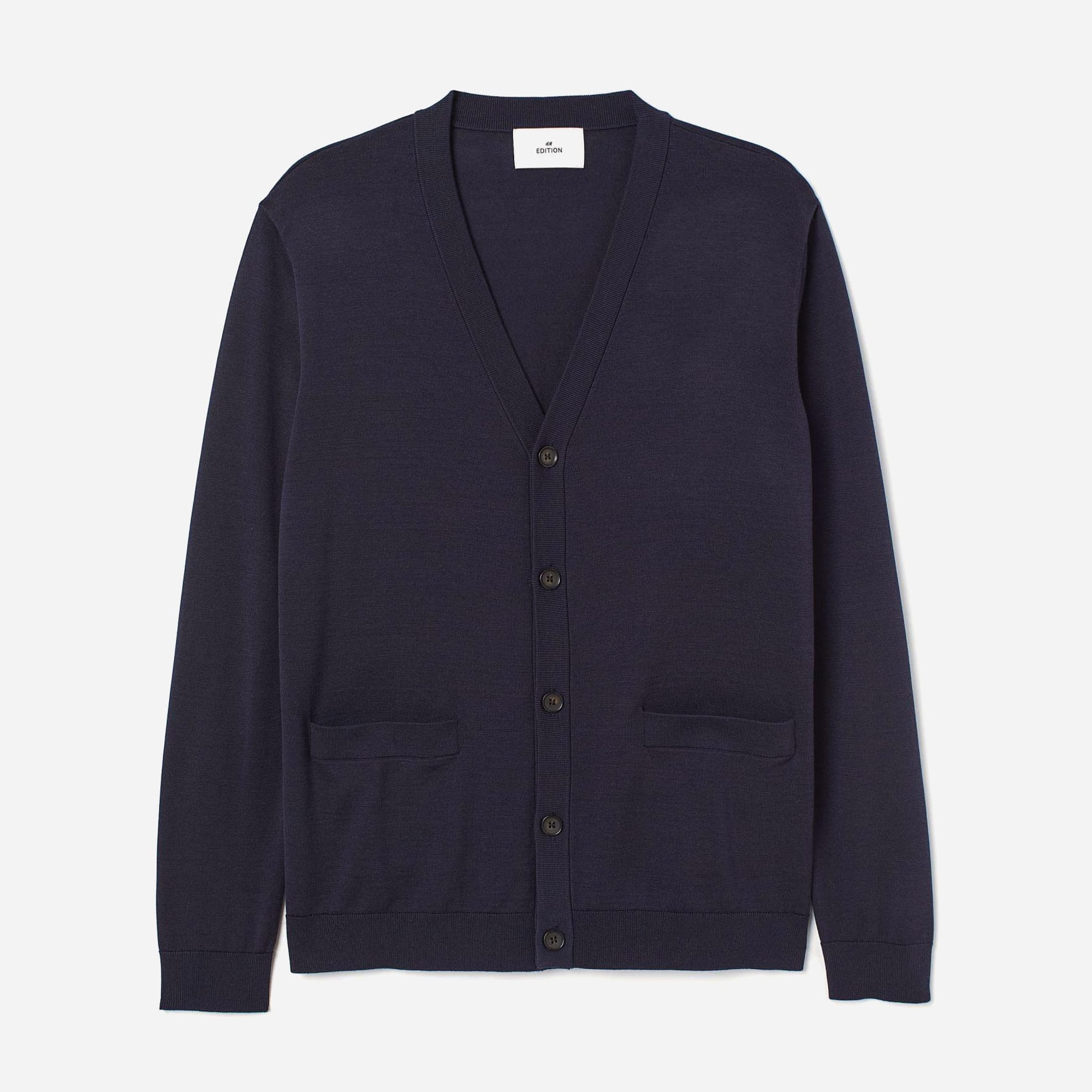 

Кардиган H&M XAZ161559QGBD Темно-синий