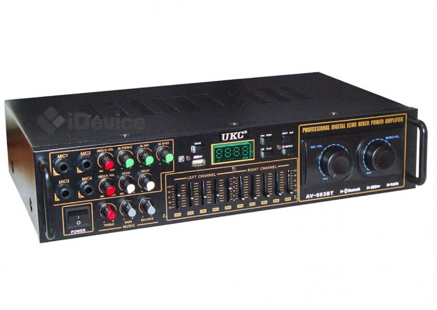 

Усилитель AMP AV 663 BT AC/DC 12V