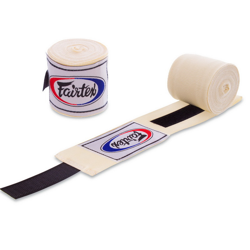 

Бинты боксерские Fairtex Heroe HW2-3 длина 3м White