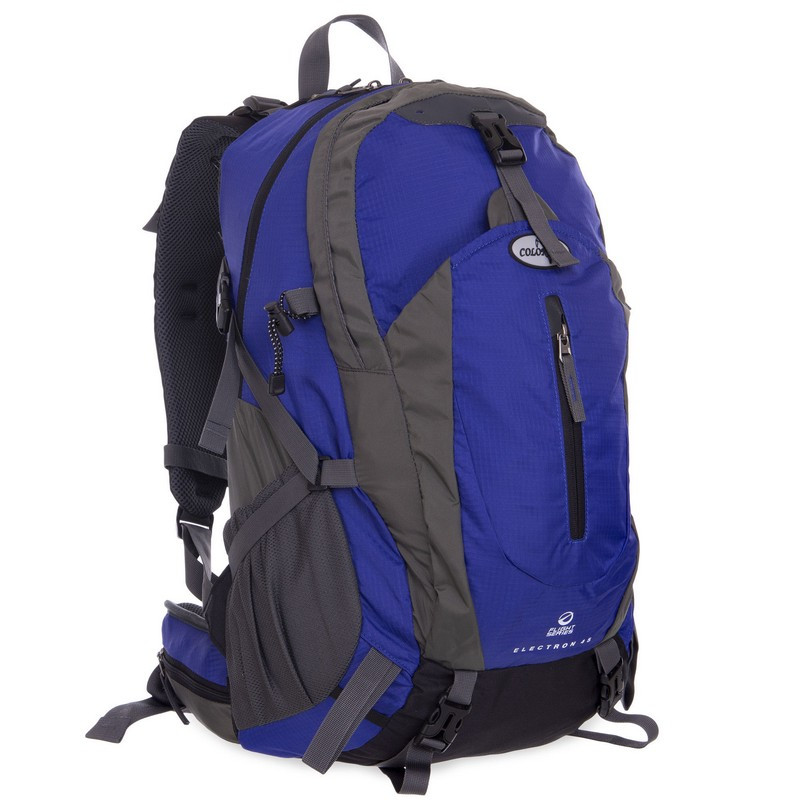 

Рюкзак туристический с каркасной спинкой Color Life Sprinter 825 30 литров Blue-Grey