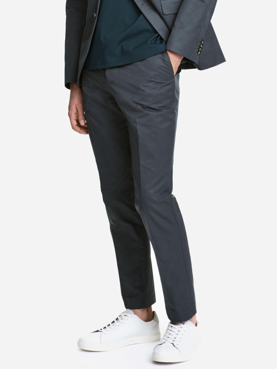 

Брюки H&M 4447325-ABKU 60 Серые
