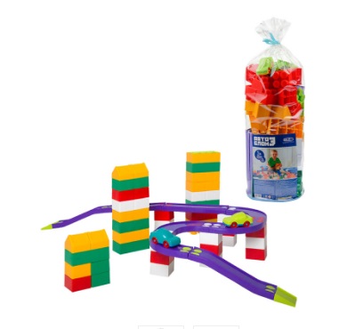 

Конструктор Colorplast Авто-Блок № 3 72 детали 1791