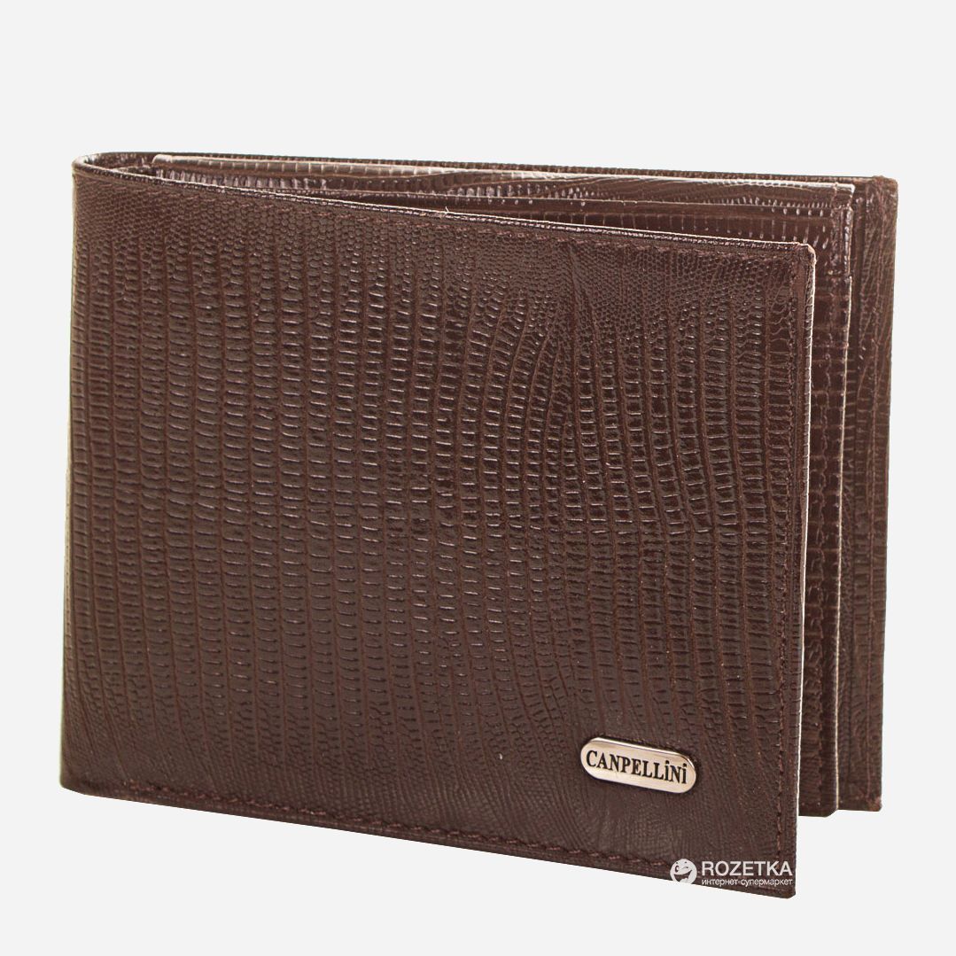 

Кошелек Canpellini SHI1021-10-LAZ кожаный Коричневый
