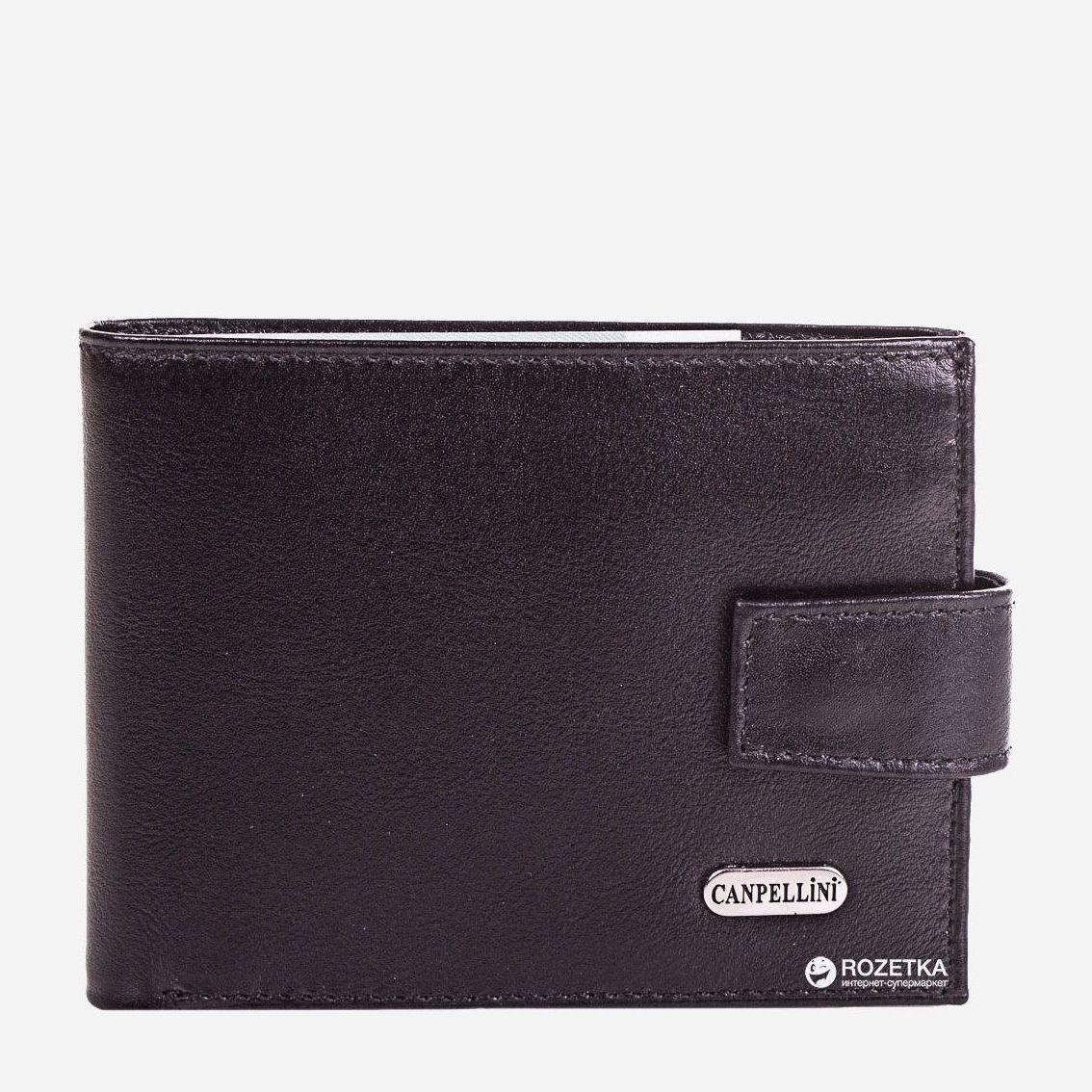 

Кошелек мужской Canpellini SHI1408-2 кожаный Черный