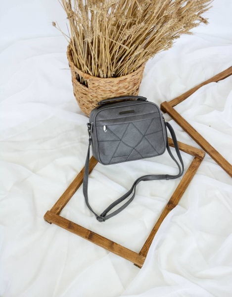 

Сумка №-А3013 серый, размер 25*21*9