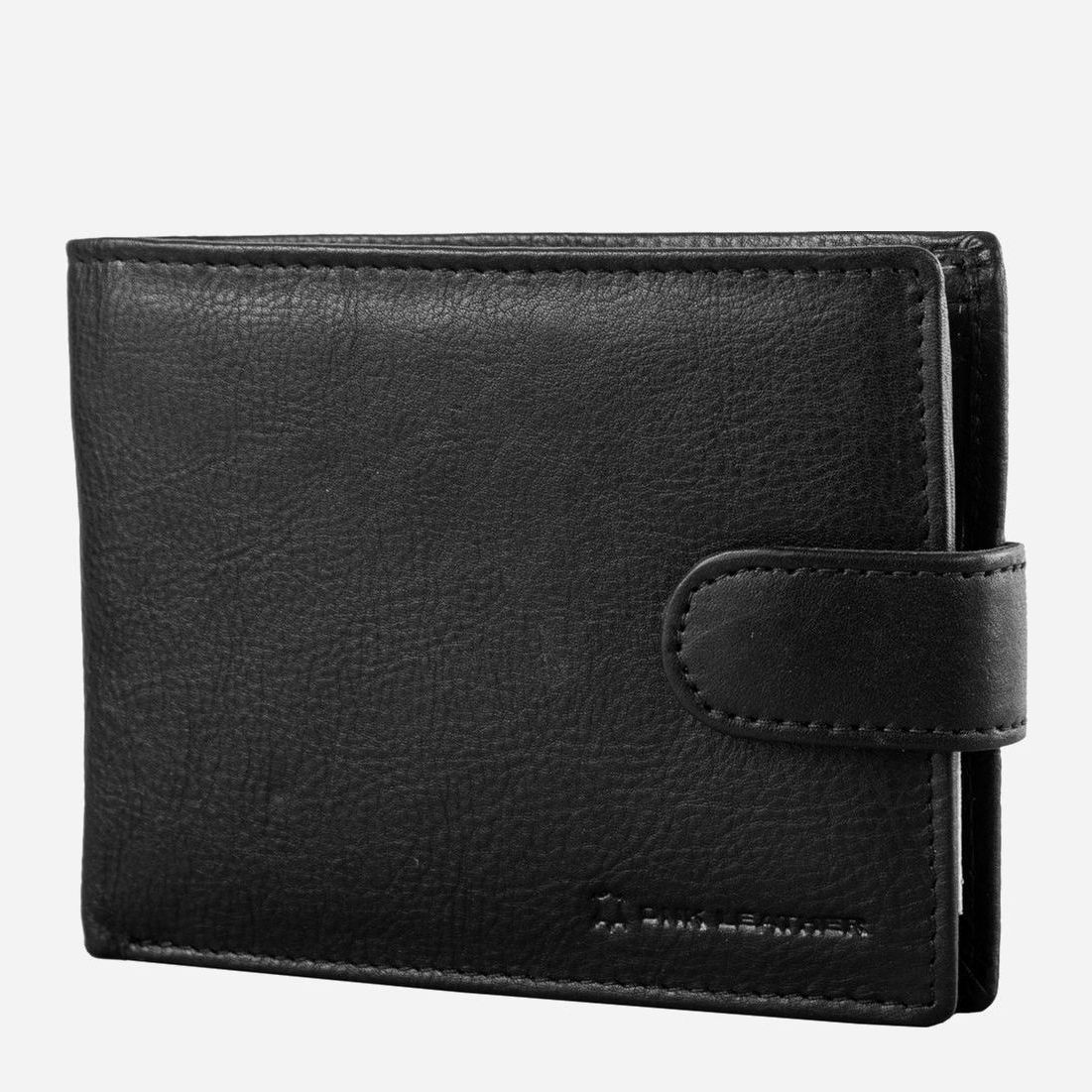

Мужской кошелек кожаный DNK Leather DNKN1020L-CCF-black Черный