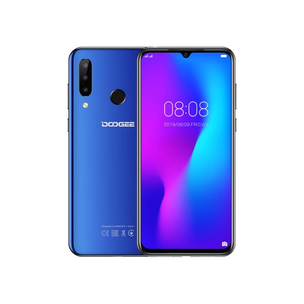 

Мобільний телефон Doogee n20 4/64 blue 6.3" 4350мАг Face ID (176 smkr)