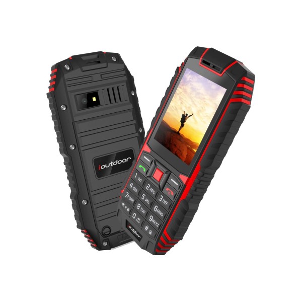 

Мобільний телефон iOutdoor T1 red Кнопковий Захищений IP68 2100 мАг (231 smkr)