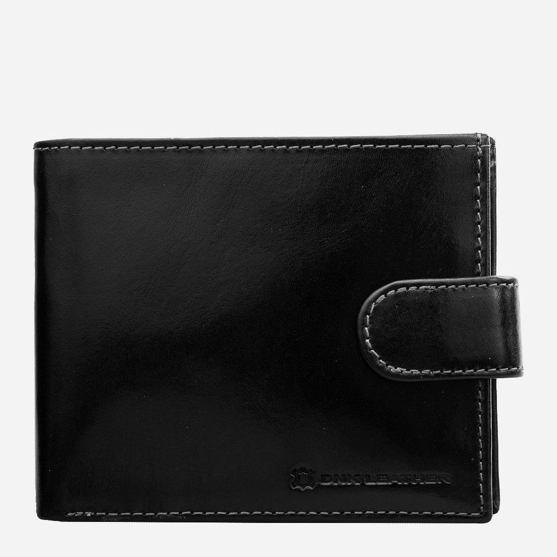 

Кошелек мужской кожаный Dnk Leather DNKN01L-NL-black Черный