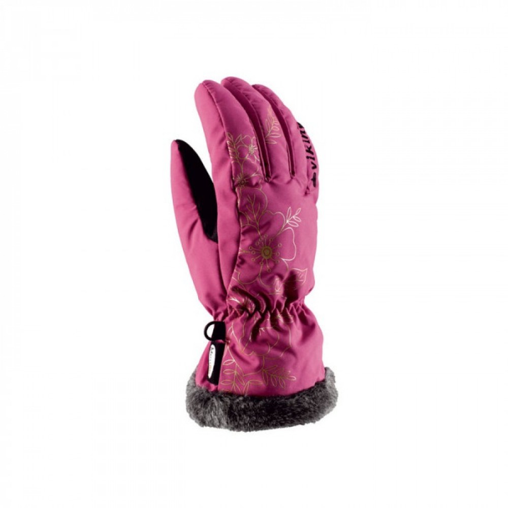 

Рукавицы горнолыжные женские Viking Jaspis Pink 46 перчатки розовый размер S