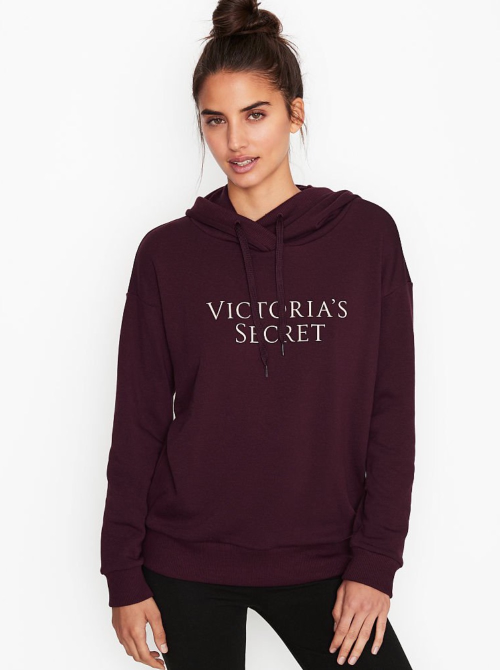 

Толстовка Victoria's Secret Бордовая S (4306)