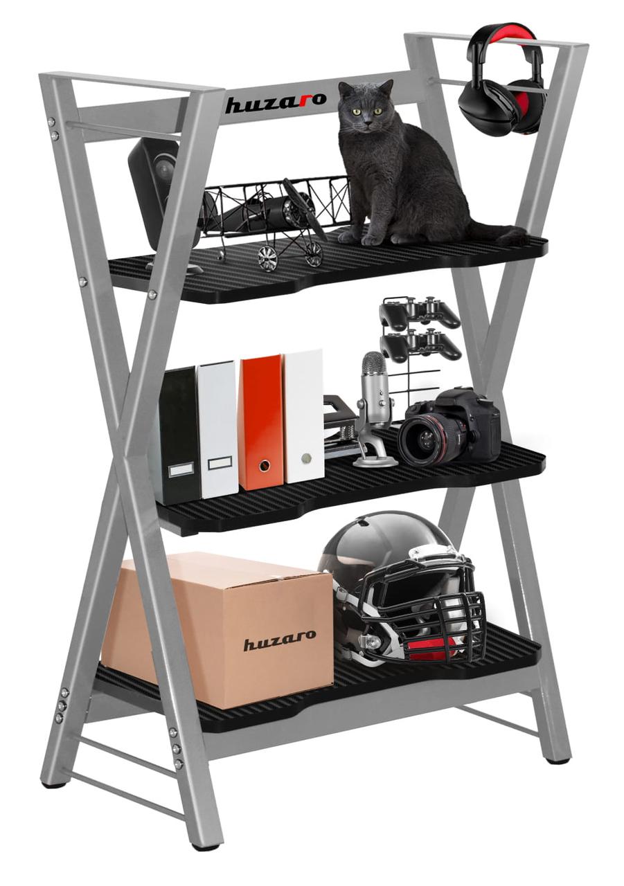 

Стелаж геймерский Huzaro Iron 3.0 Grey