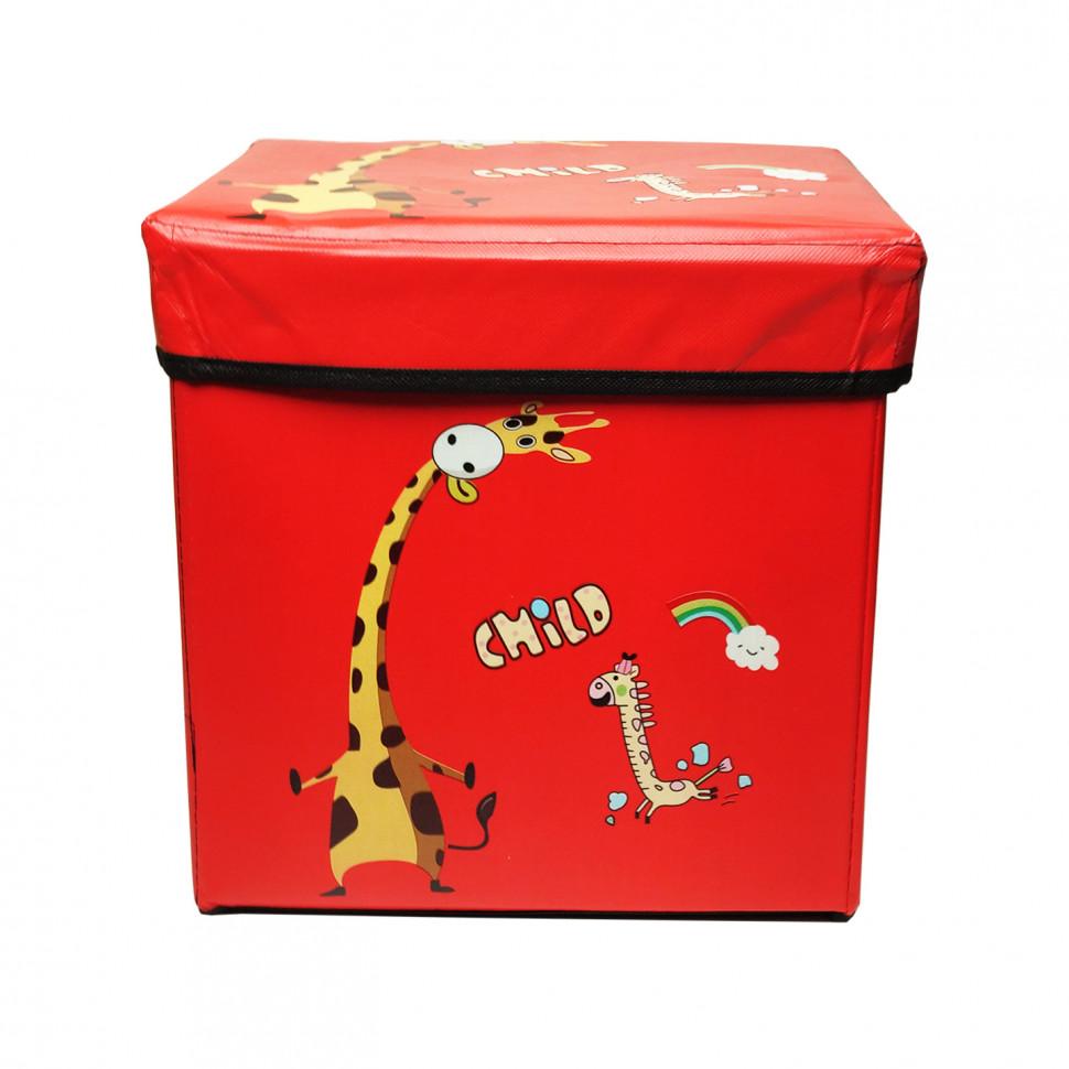 

Корзина-сундук для игрушек BT-TB-0019 31*31*31см (Красный)