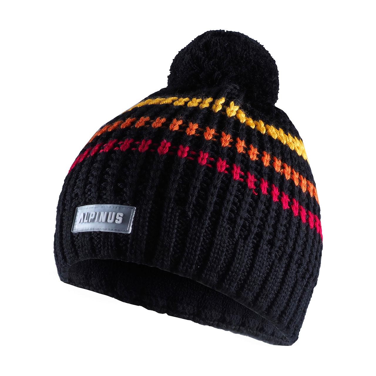 

Шапка зимняя с шерстью мериноса Alpinus Zion Hat черная (A6-C3097)