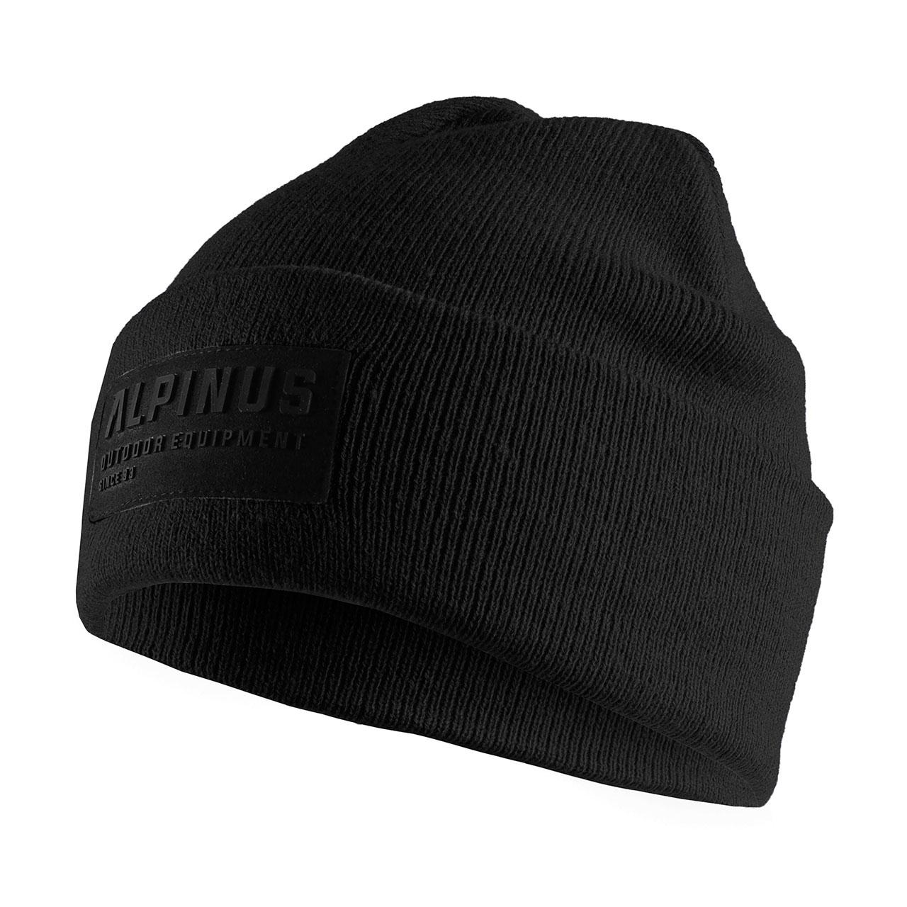 

Шапка Alpinus Oslo Cuffed Beanie черная (AWH006-C3158)