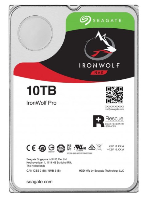 

Жесткий диск 10 TB Seagate IronWolf Pro (ST10000NE0008)