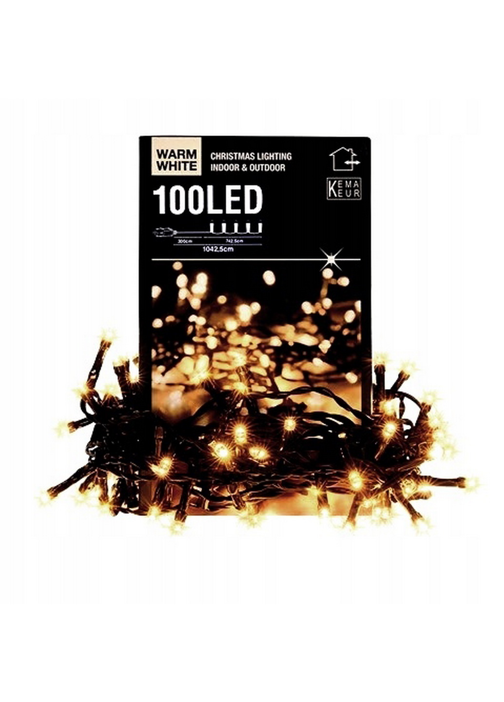 

Гирлянда новогодняя LED Kema Keur Home зеленый PM2-10370