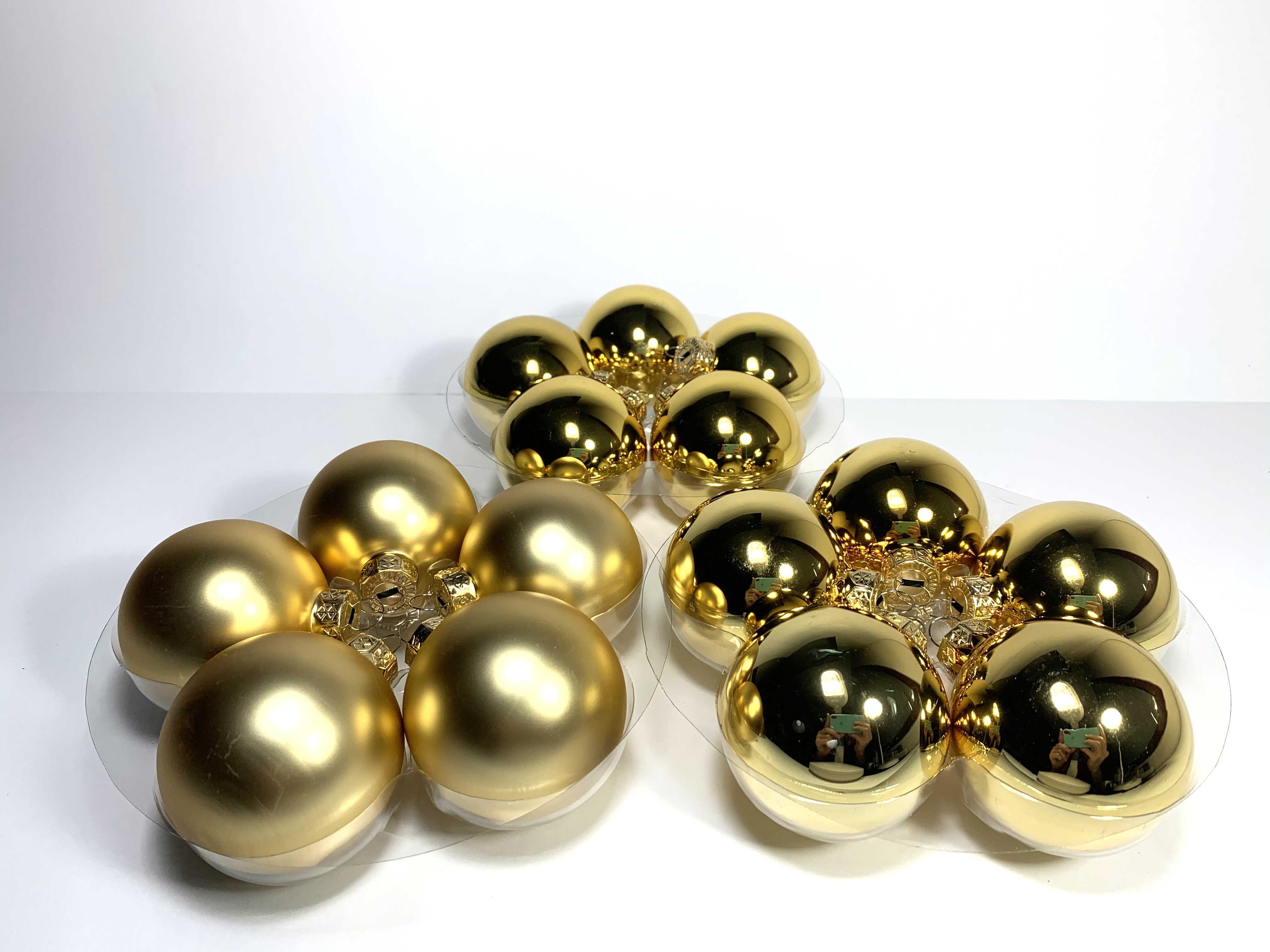 

Игрушки новогодние шар стекло Xmas Baubles Xmas Baubles золотой PM2-10061