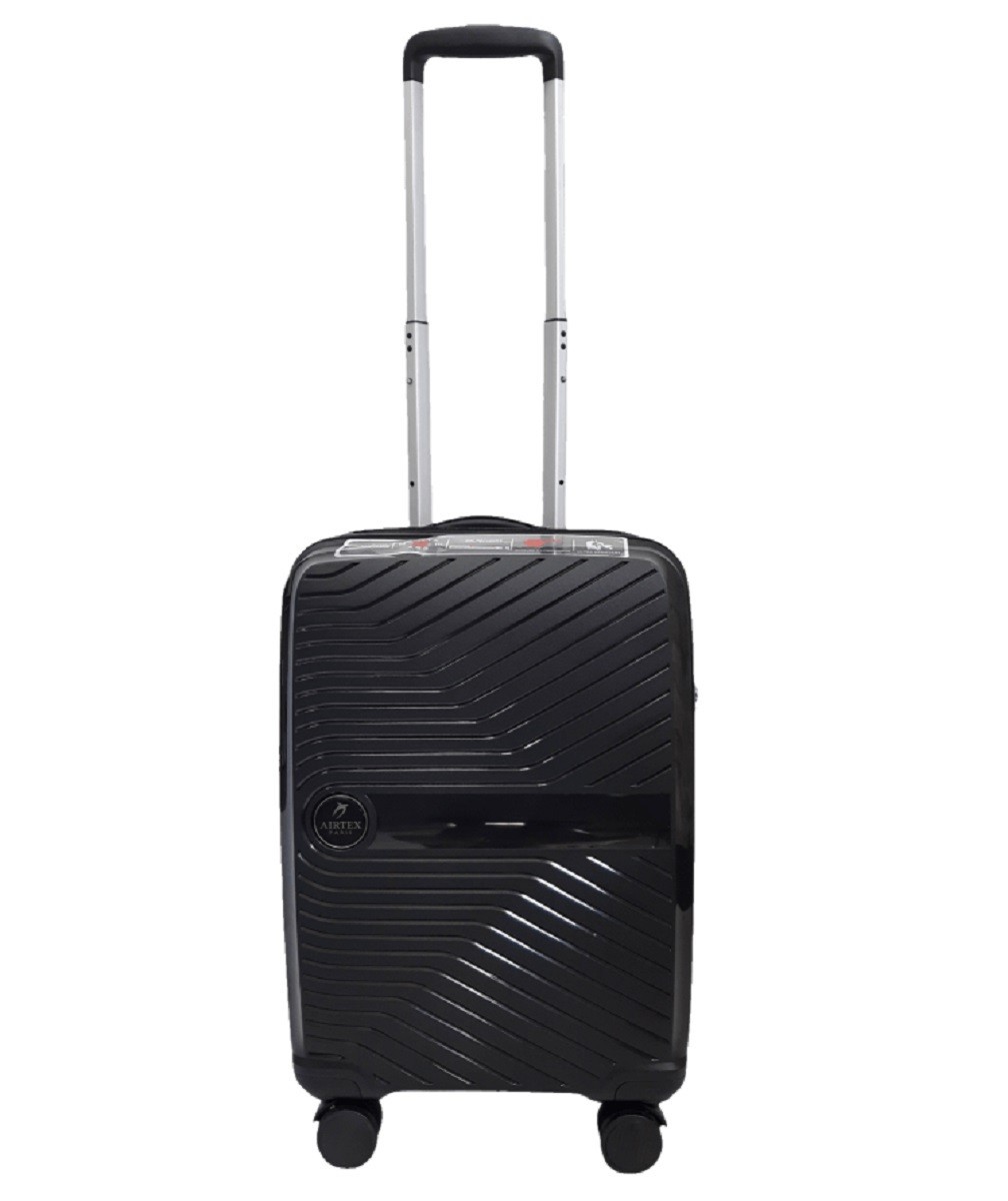 

Чемодан пластиковый AIRTEX 280 малый черный Ap00036