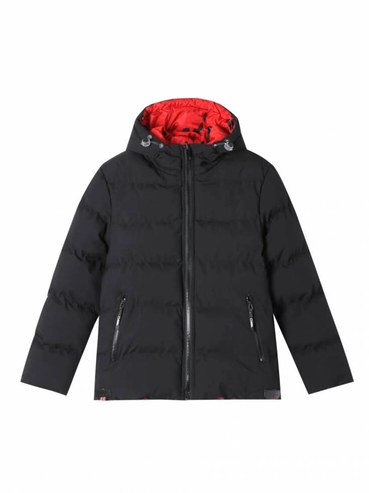 

Куртка для мальчика двухсторонняя Glo-Story BMA-2507 черный 146/152