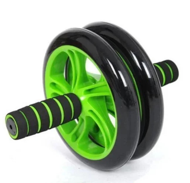 

Фитнес-колесо ролик для пресса Double wheel Green (М-161)