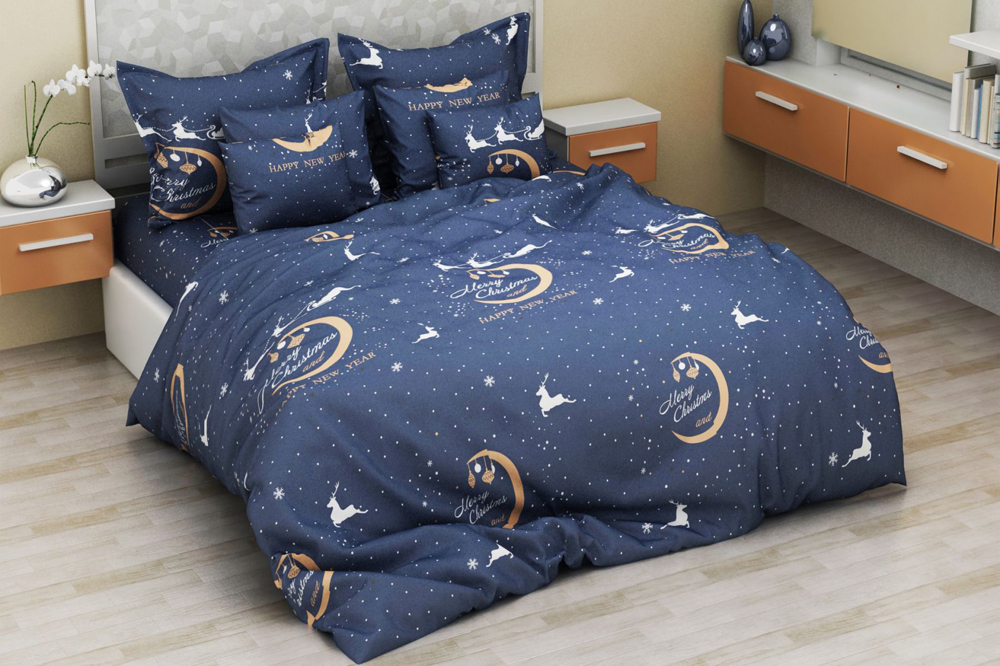 

Пододеяльник MirSon Бязь Premium 17-0380 Montpellier 175x210 см