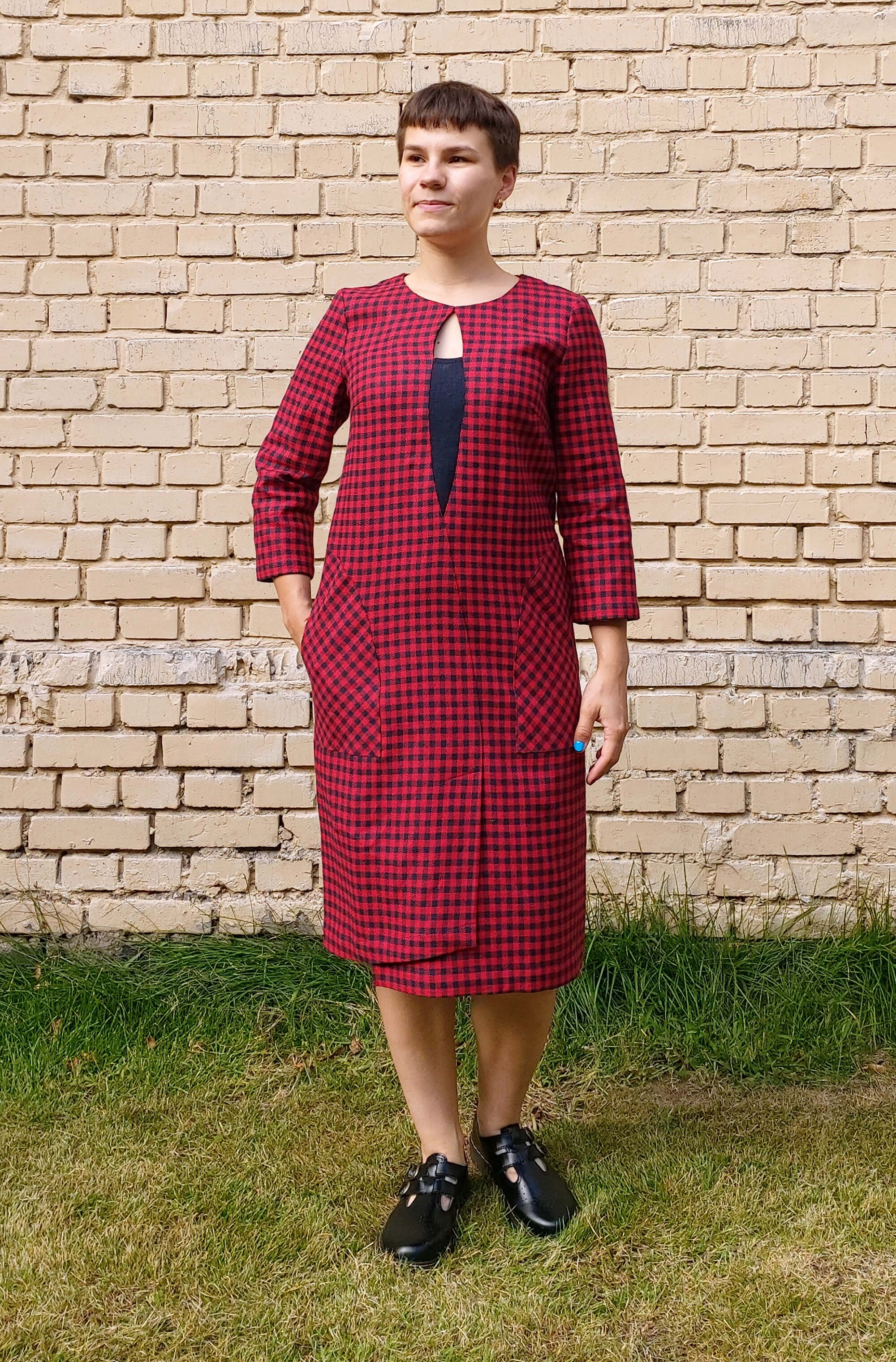 

Платье Галерея льону Платье красный  0142//2, Платье Галерея льону Платье красный 44 0142/44/2