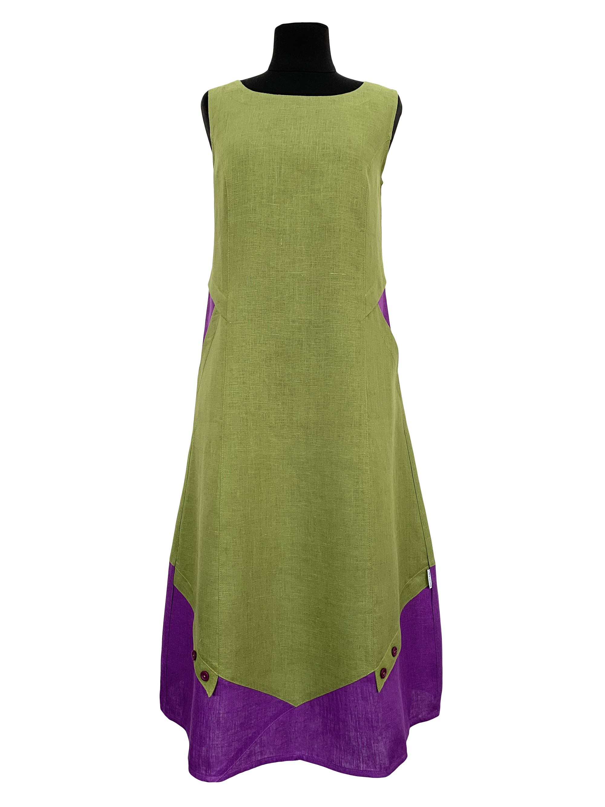 

Платье Галерея льону Платье зелений  0098//908, Платье Галерея льону Платье зелений 54 0098/54/908