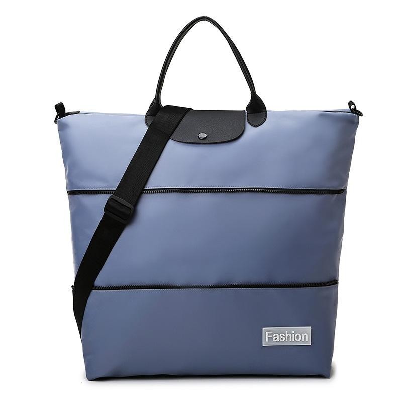 

Сумка трансформер женская дорожная складная спортивная ручная кладь FASHION цвет голубой(10-3020)