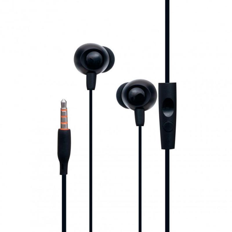 

Наушники проводные Celebrat FLY-1 вакуумные с микрофоном Black