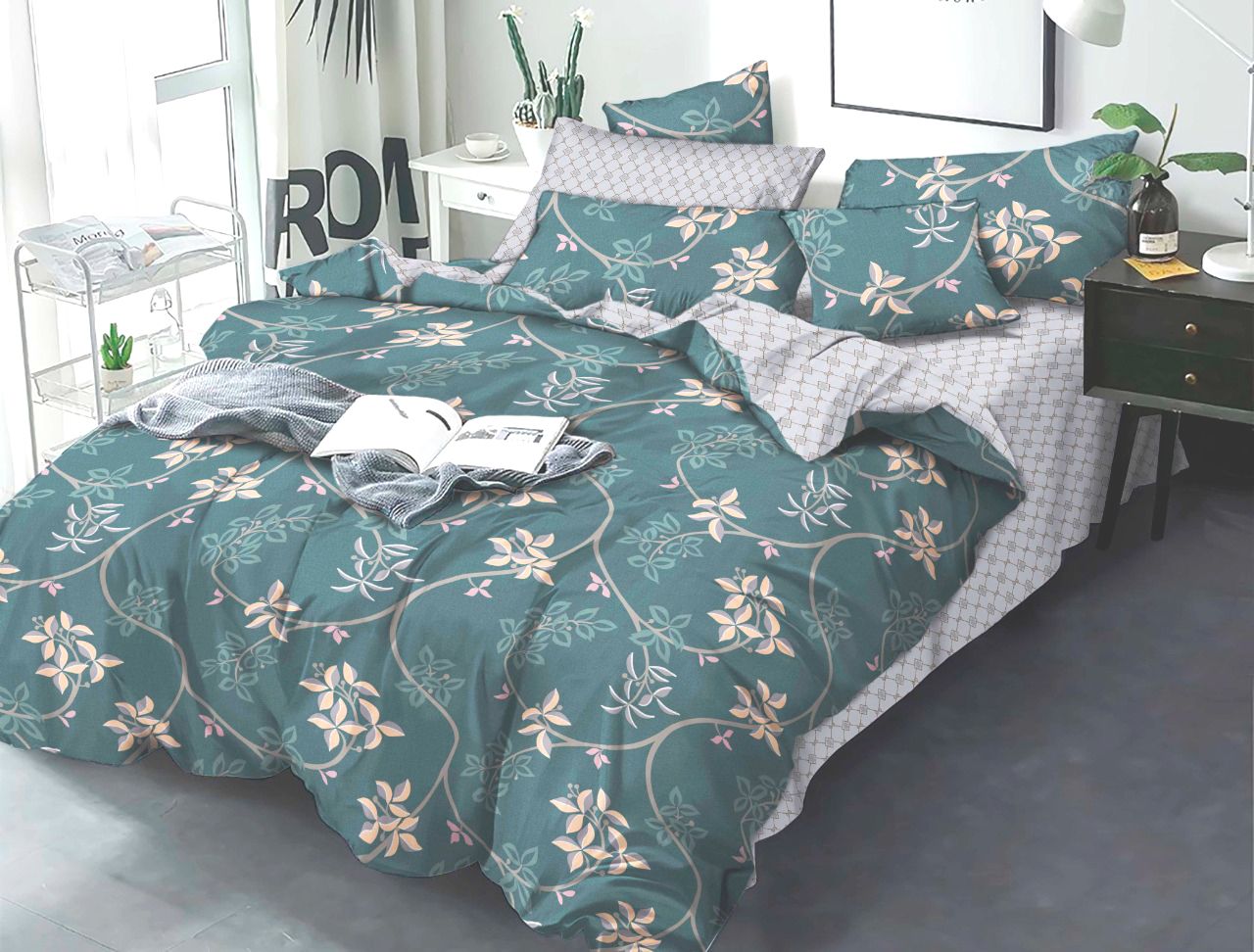 

Комплект постельного белья MirSon Бязь 17-0394 Wolverhampton King Size
