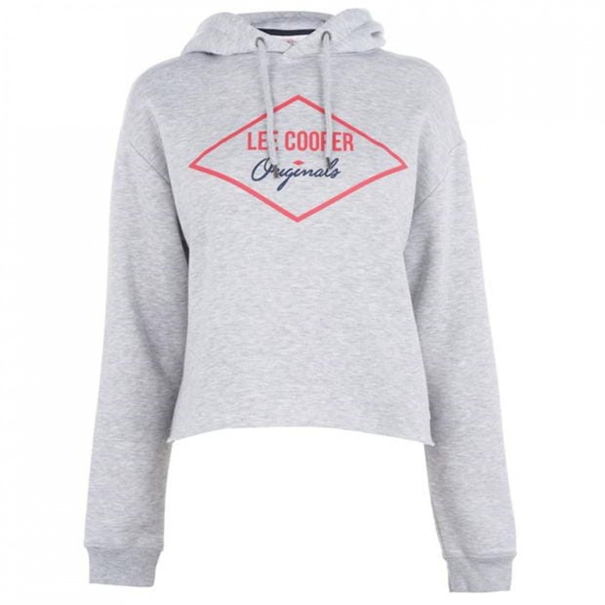 

Худи Lee Cooper Crop Grey Marl, XXL (52)