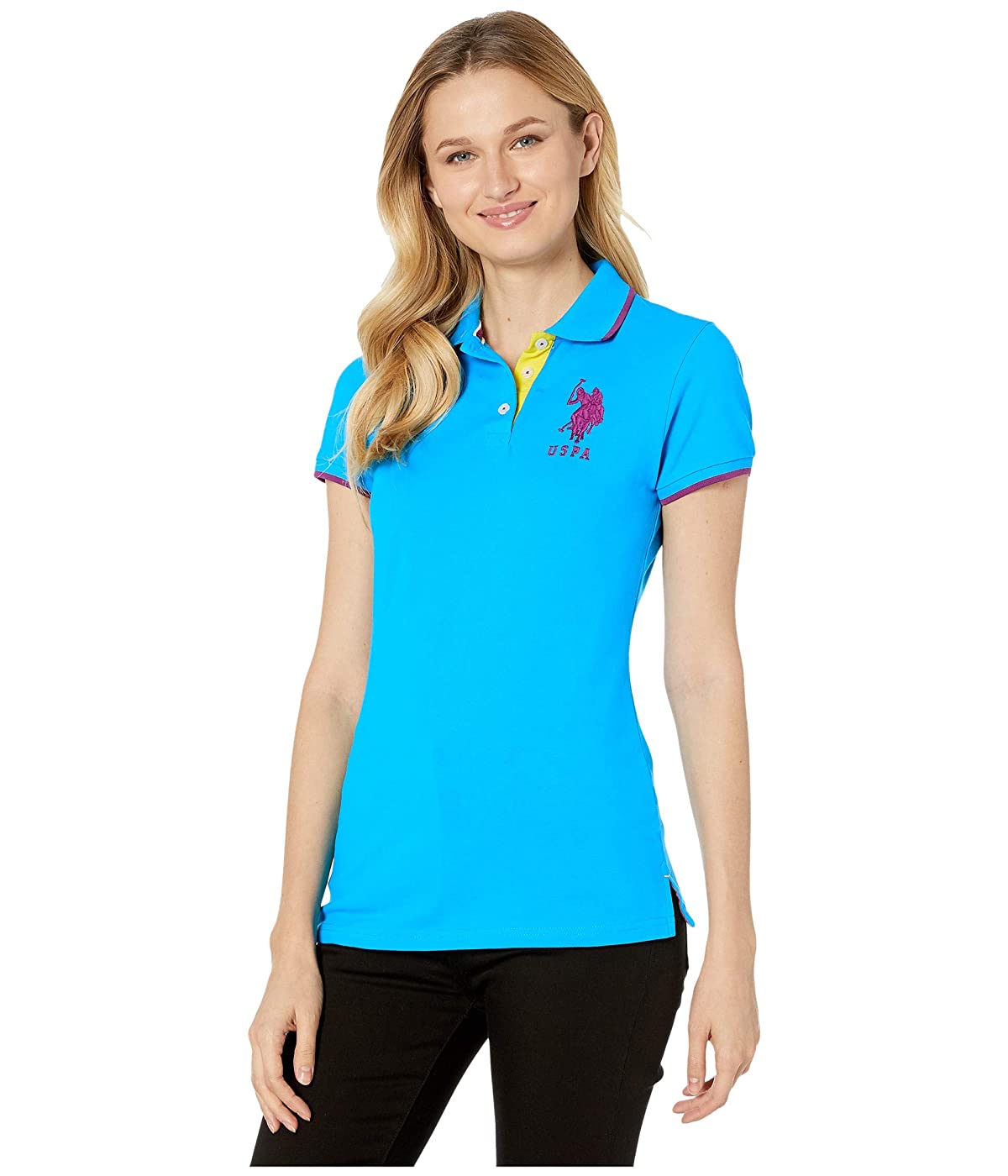 

Поло U.S. POLO Triple Crown Polo Cerulean Dream, S (44)